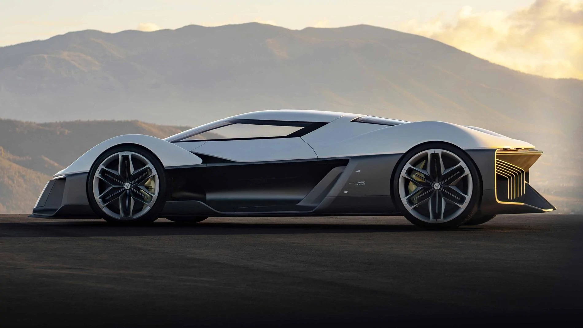 Corvette EV C9 Corvette EV styling previewed by new concept GE24AC~1