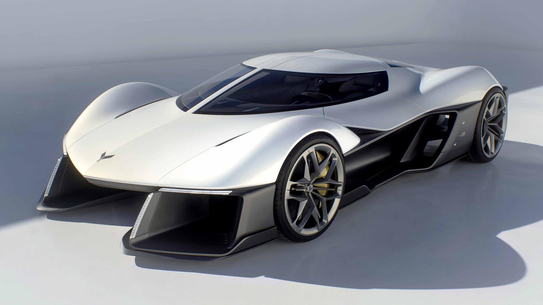 Corvette EV C9 Corvette EV styling previewed by new concept GE24AC~1_1