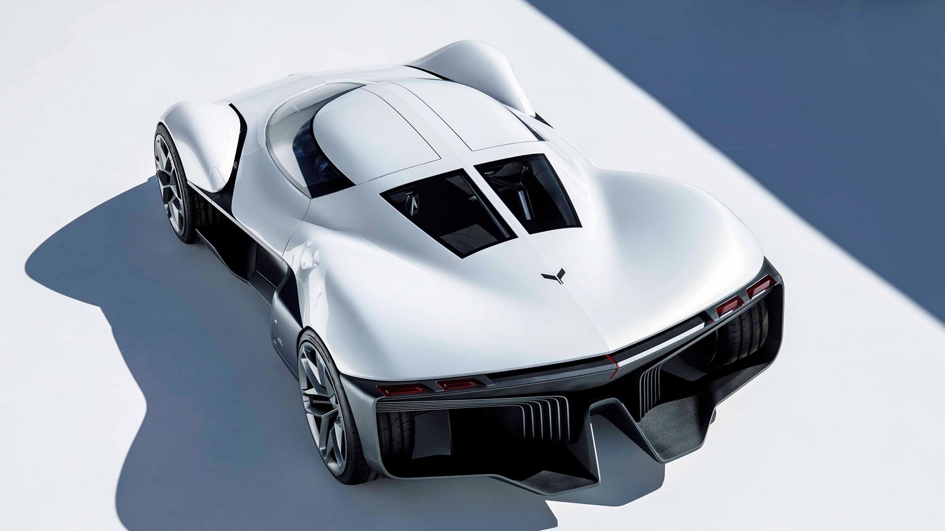 Corvette EV C9 Corvette EV styling previewed by new concept GEC198~1