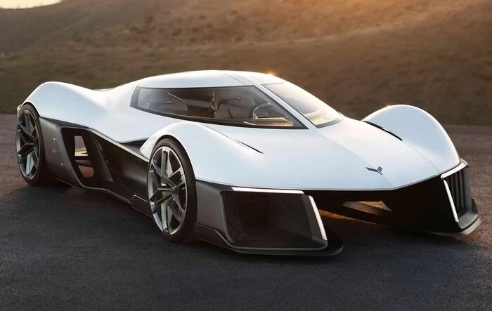 C9 Corvette EV styling previewed by new concept
